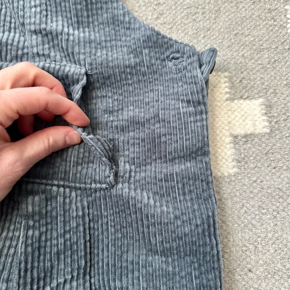 Zara Pocketed Corduroy Overalls - Picture 2 of 2